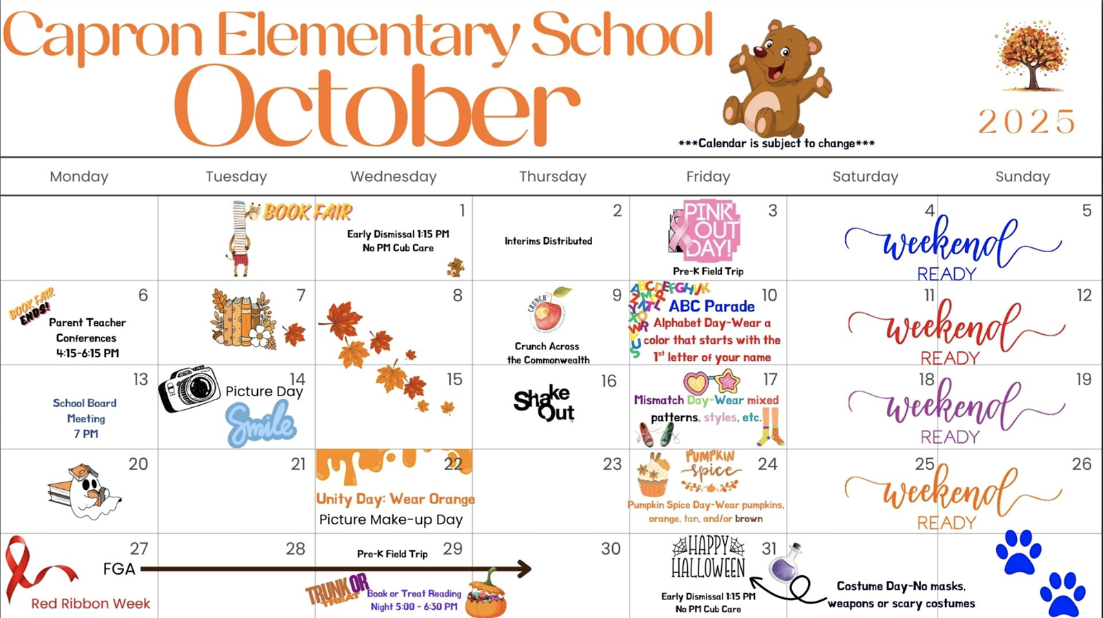 October